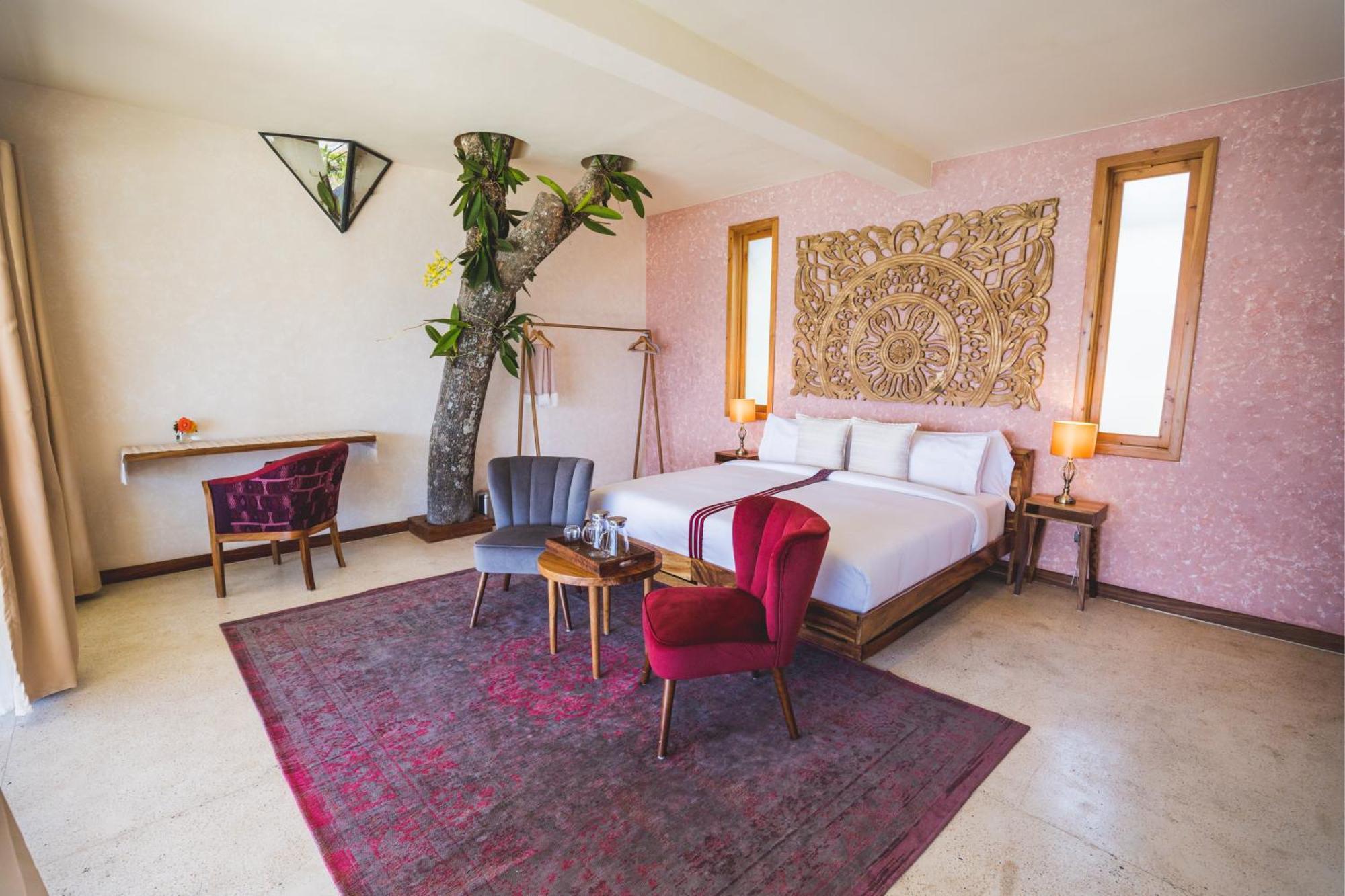 Kula Maya Boutique Hotel And Spa San Marcos La Laguna Rum bild